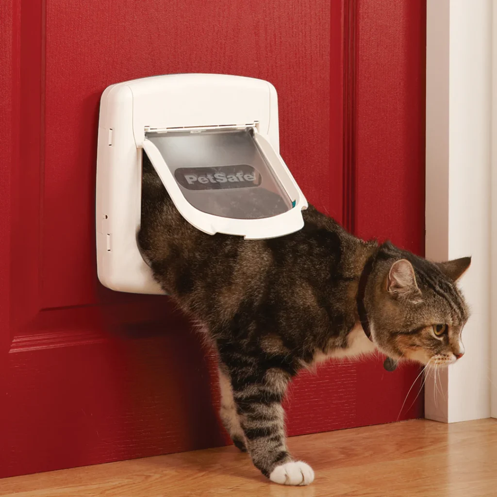 Cat door with sensor hotsell